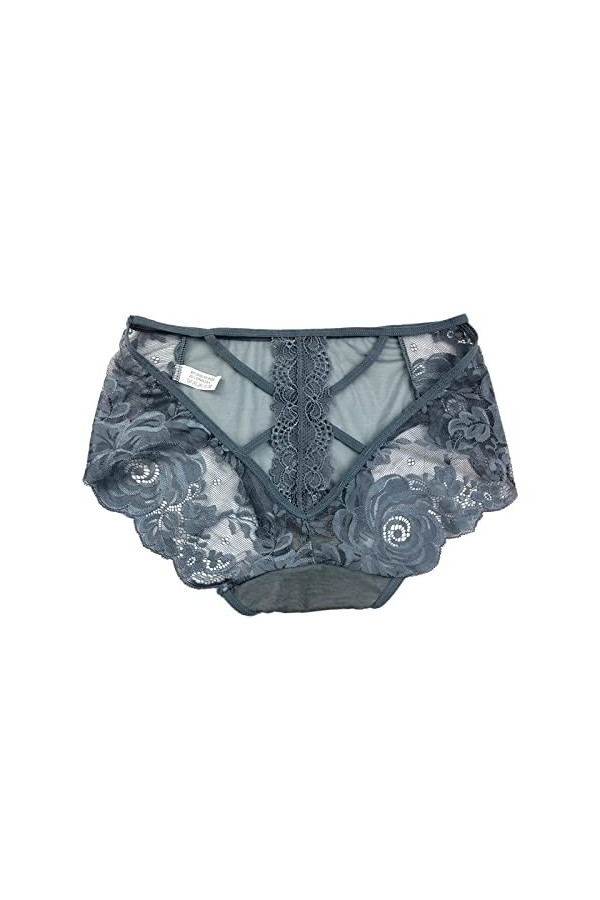 Culotte en dentelle pour femme Culotte sexy ajourée Lingerie pour femme Sous-vêtements sexy pour adolescents Dentelle 11-14, 
