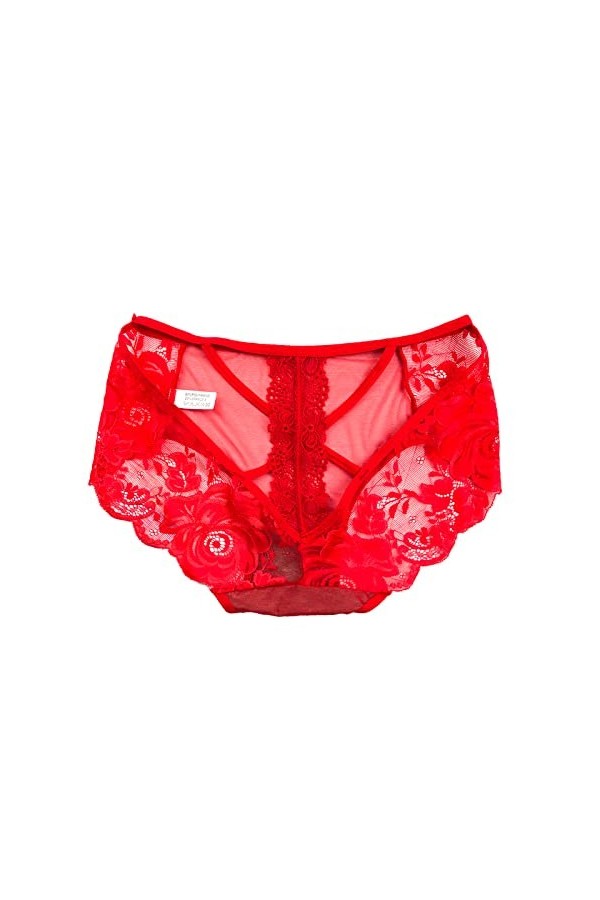 Culotte en dentelle pour femme Culotte sexy ajourée Lingerie pour femme Sous-vêtements sexy pour adolescents Dentelle 11-14, 