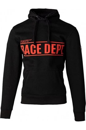 RST Race Department Reinforced Sweat à Capuche de Moto Black/Red,XL 