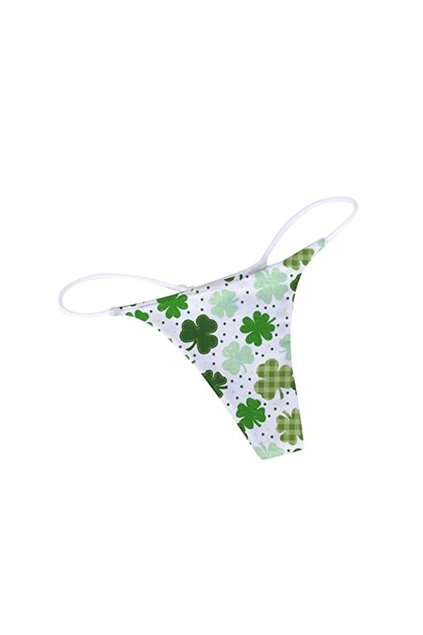 Sous-vêtements pour femme grande taille, string sexy, taille basse, dos en T, confortable pour femme, culotte douce pour femm