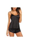 SUNMME Pyjama Femme Vêtements de Nuit vêtements de Maison Costumes de Maison sous-vêtements Grande Taille Vêtements de Nuit f