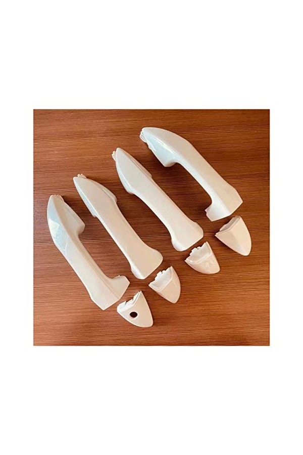 INEOUT Poignée extérieure de couleur blanche for Corolla 2014 2015 2016 2017 2018 2019 69212-02170 69211-02320 Color : 1 set