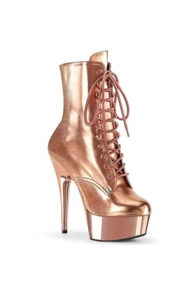 PROMI Talons Aiguilles Low Boots 15cm Lace Up Pole Dance-black||40