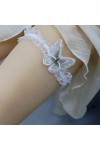 Dentelle Papillon Élastique Jambe Bijoux Fille Mignon Japonais Jk Sexy Jambe Anneau Jarretière Ceinture Couleur : Bleu, Tail