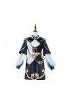 BVMPRS Xingqiu Cosplay Costume Game Tenues Hommes Jeu De Rôle Uniforme Pour La Fête DHalloween,Blue-S