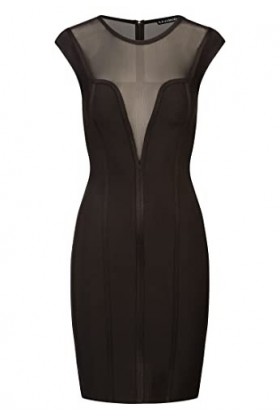 Kraimod Robe de Bandage, Noir, 40 Femme