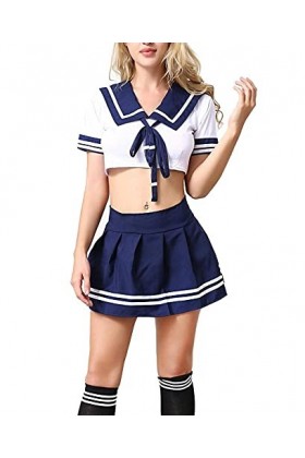 NC - Jupe de tennis pour femme - Lingerie sexy et érotique - Avec chaussettes