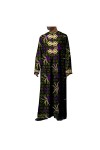 Manteaux longs Dashiki confortables Ankara à manches longues en dentelle Agbada pour homme