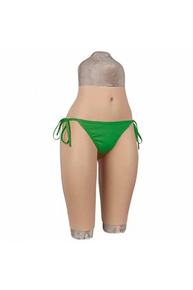 DUEVEL Culotte en Silicone Short De ContrôLe Culotte Sissy RéAliste sous-VêTement Rehausseur De Hanche pour Transgenre Drag Q
