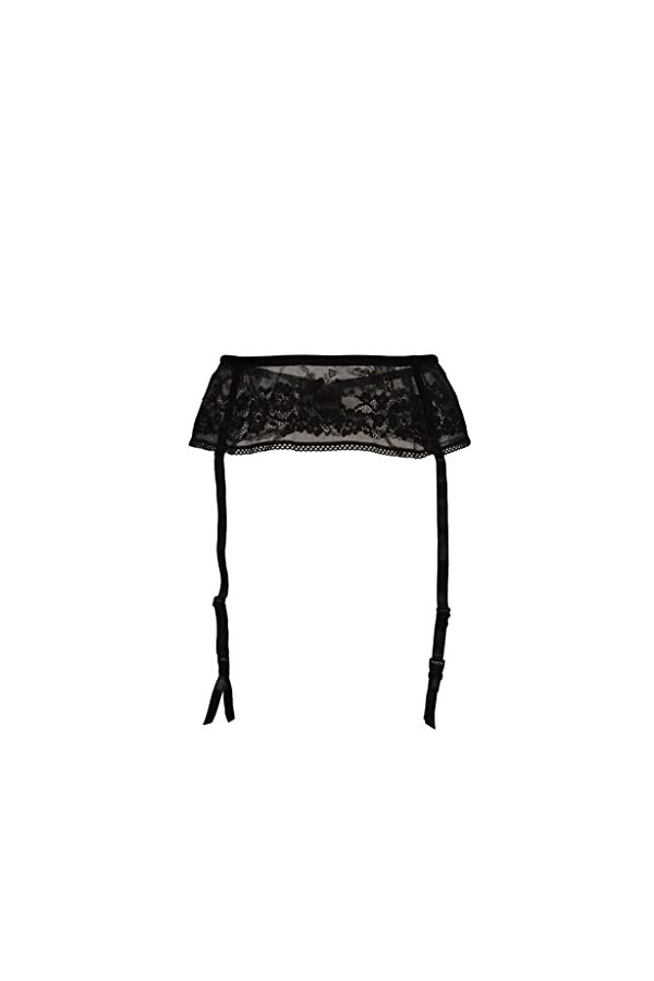 ZLXDP Clip en métal en Dentelle Noire Sexy Garter Stocks Color : Svart, Size : XL 