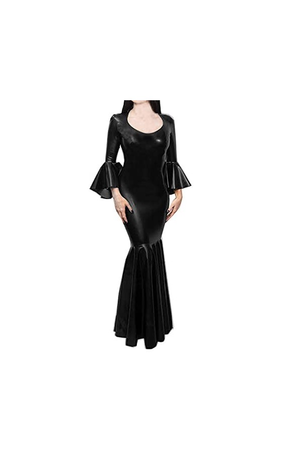 Robe sexy pour femme, robe de demoiselle dhonneur grande taille, costumes 7XL, or clair, 6XL