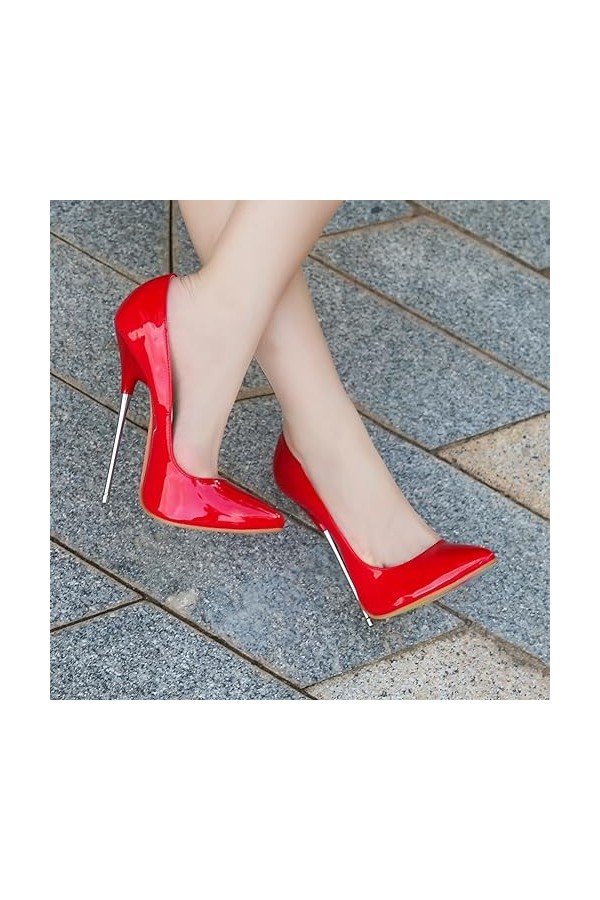 Talons hauts élégants et sexy en dentelle - Parfait pour les demoiselles dhonneur et les boîtes de nuit - Talons hauts capti