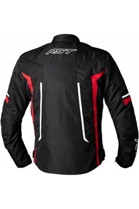 RST Pilot Evo Veste textile de moto Black/White/Red,S 