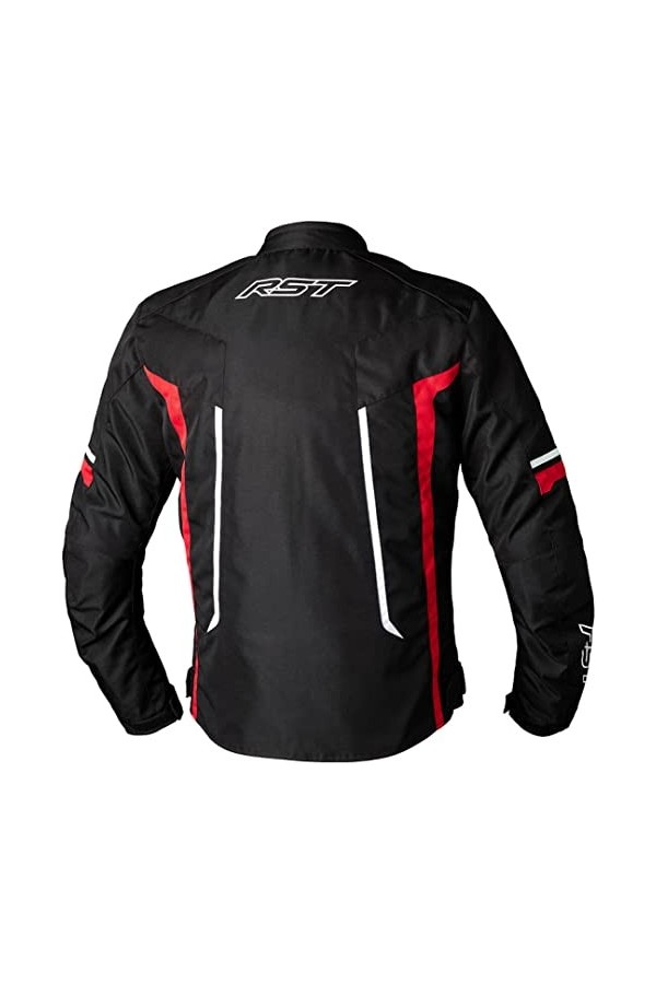 RST Pilot Evo Veste textile de moto Black/White/Red,S 