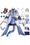 Foanja Bailu Déguisement Femme Cosplay Honkai Star Rail Anime Personnages Bailu Complets Uniformes et Accessoires Perruques p