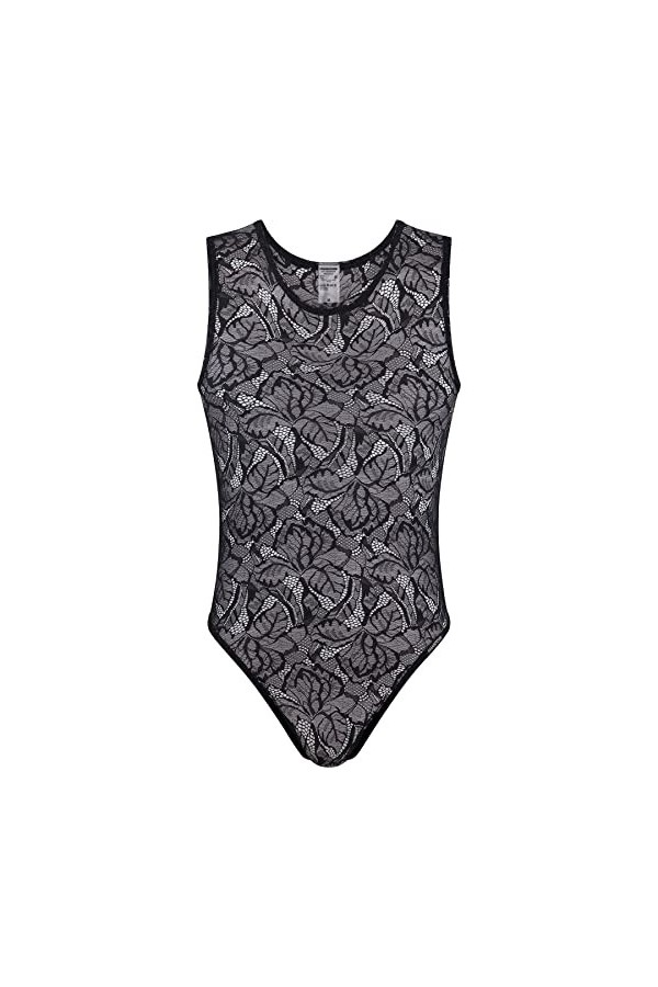 MANstore Body String en Dentelle Noir M2275