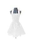 Robe en plastique PVC transparent pour femmes, robe transparente en plastique PVC transparent, robe imperméable grande taille