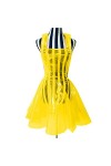 Robe en plastique PVC transparent pour femmes, robe transparente en plastique PVC transparent, robe imperméable grande taille