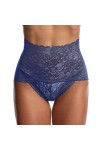 MKIUHNJ Sous-vêtements hommes sexy dentelle maille transparente sous-vêtements femme taille haute culotte femme hotpants sous