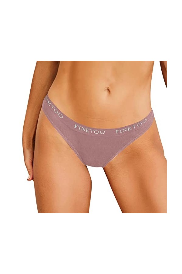 YEJSERE Sous-vêtements Femme Mesh Arc Brodé Dentelle Transparent String Sexy Sous-vêtements Dos Pansement Culotte String Culo