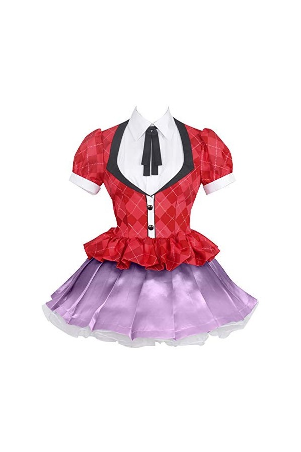 NIXU Costume de cosplay Zombie Land Saga Yamada Tae - - M