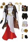 Foanja Himeko Déguisement Femme Cosplay Anime Honkai Star Rail Himeko Sexy Complets Jeux Uniformes et Accessoires Perruques p