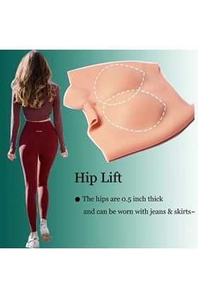 Culotte en silicone pour homme pour crossdresser, culotte galbante, rehausseur de fesses, sous-vêtement insérable pour transg