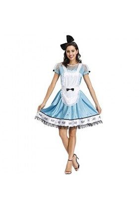 NC Newdesign Alicefairytalesexycute Mickeymaiddress Costume dHalloween Cosplayshowstagecostume