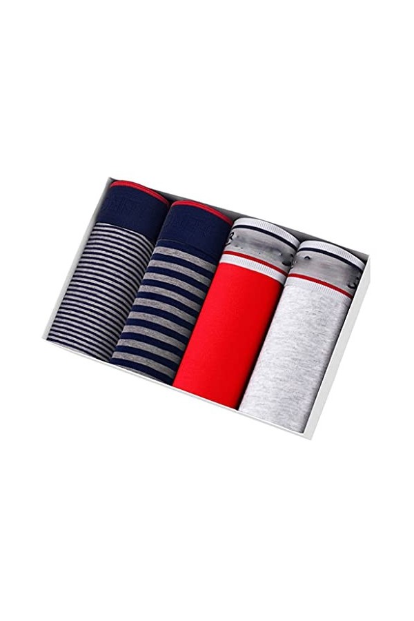 HLDETH 4pcs Slips Sexy Hommes Culotte Sous-vêtements pour homme Set de Jockstrap masculin Color : Multicolor 2, Size : XL co