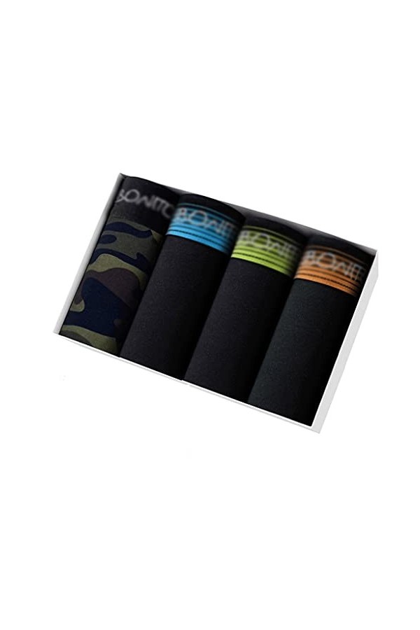 HLDETH 4pcs Slips Sexy Hommes Culotte Sous-vêtements pour homme Set de Jockstrap masculin Color : Multicolor 2, Size : XL co