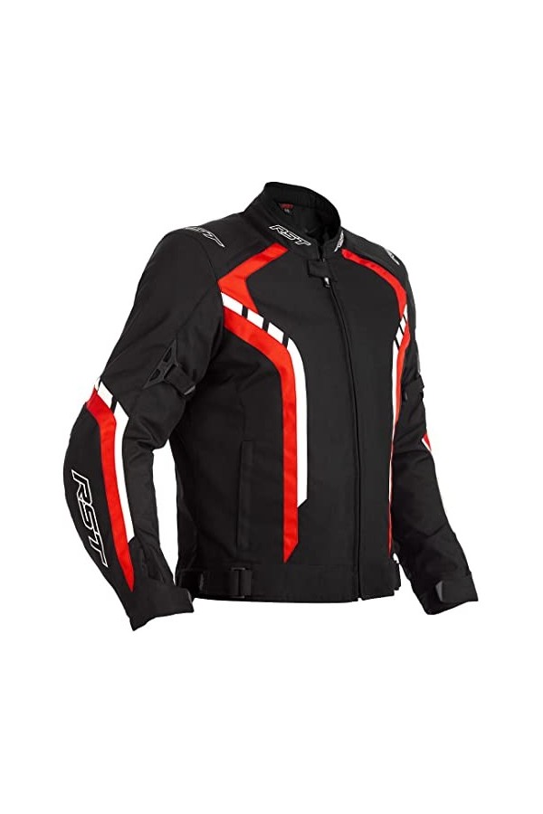 RST 814000480173var - veste textile homme axis COULEUR NOIR/JAUNE/FLUO TAILLE 54-L