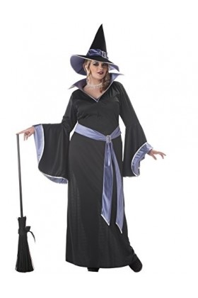 Déguisement de sorcière glamour pour femme - multicolore - 2X