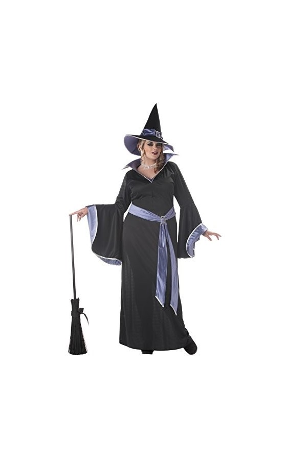 Déguisement de sorcière glamour pour femme - multicolore - 2X