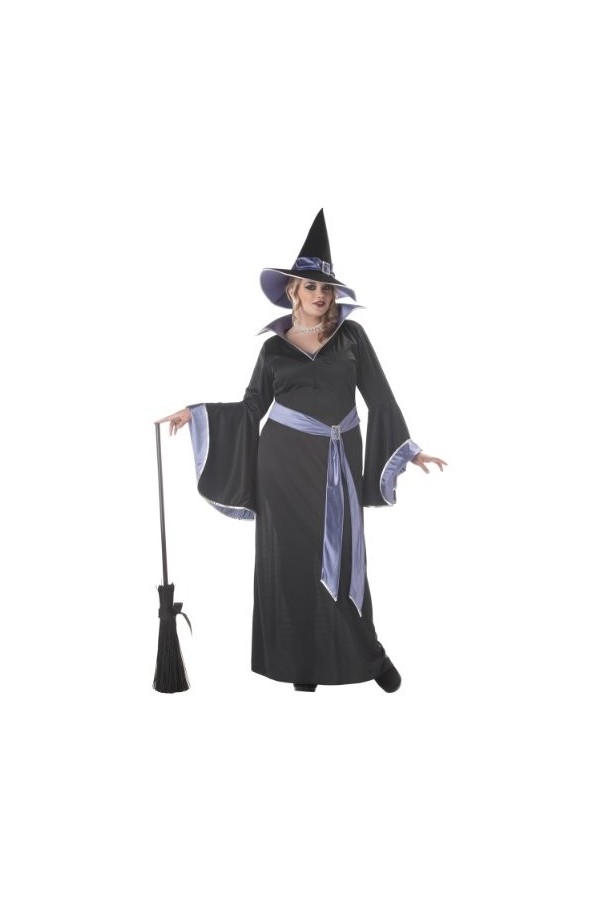 Déguisement de sorcière glamour pour femme - multicolore - 2X