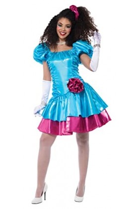 California Costumes Robe de fête des années 80, femme adulte, S