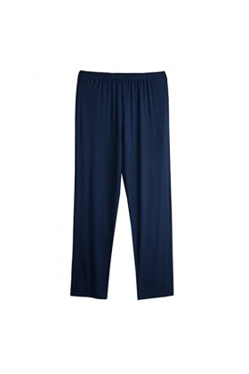 MJWDP Pajamas de Coton for Hommes sous-vêtements Sleepwear Home Pantalons Pajamas Pantalons Sleep Base Casual Home Pantalons 