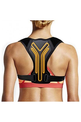 OAKYE Redresser Le correcteur de Posture pour la Ceinture Dorsale Empêcher Les Sangles affaissées de Soutenir la clavicule po