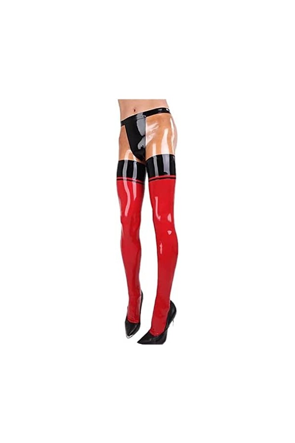 Leggings En Latex Pantalons En Caoutchouc Sexy Pour Hommes,Tel Quel,X-Petit