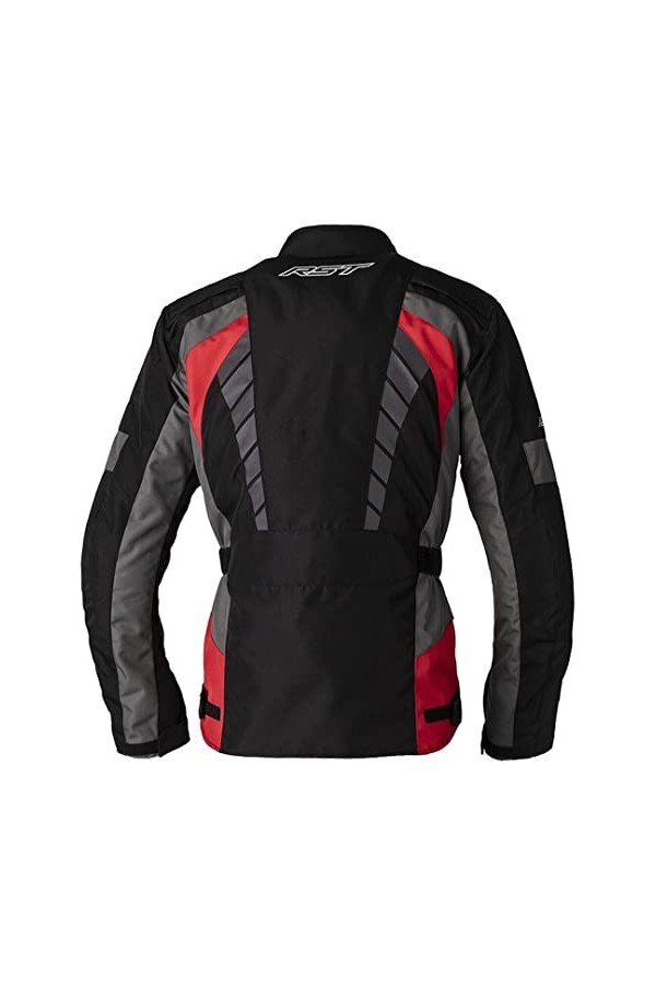 RST Alpha 5 Veste textile de moto Black/Grey/Red,3XL 