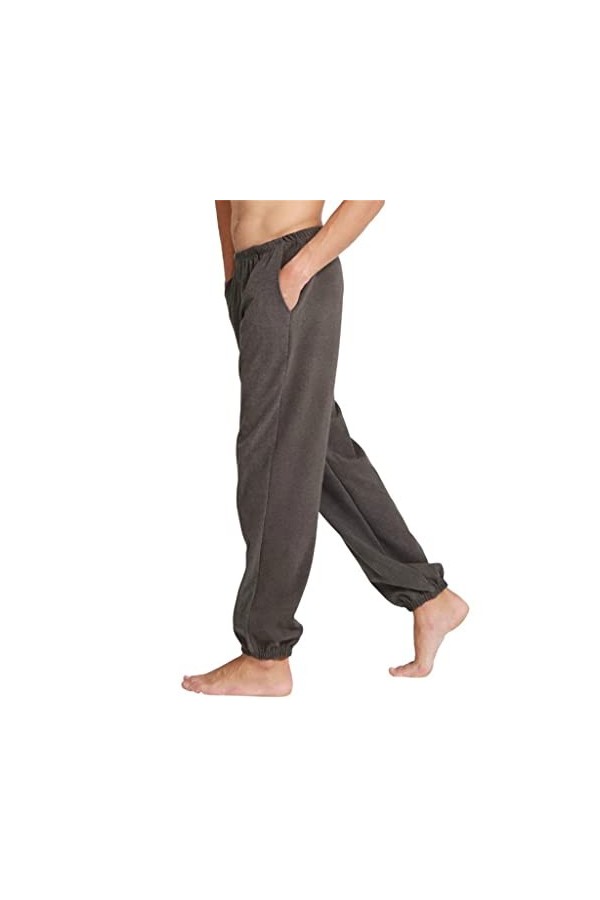 STRAW Hommes de grande taille endormie automne lâche pantalon décontracté pantalon de pantalon à la taille élastique vêtement