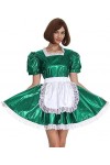 Costume De Cosplay De Demoiselle dhonneur en PVC pour Femmes, Robe Lolita Rétro À Manches Courtes, Tenue Française avec Tabl