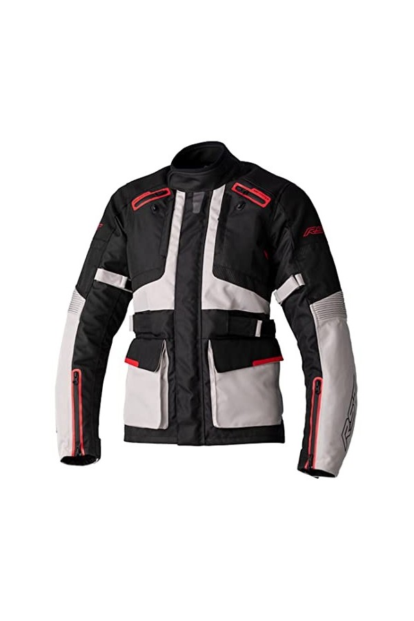 RST Endurance Veste textile de moto pour dames Black/Grey/Red,S 