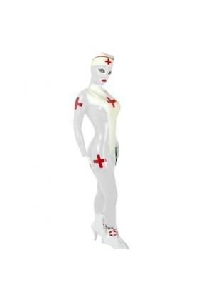 Oversized Wetlook PVC Shiny Stage Cosplay Tights Full Coat Zentai Catsuit Long Sleeve Bodysuit Sexy Body Shaper Teddy