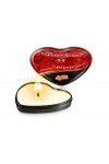 Plaisirs Secrets Mini Bougie de Massage Caramel Boîte Cœur 35 ml