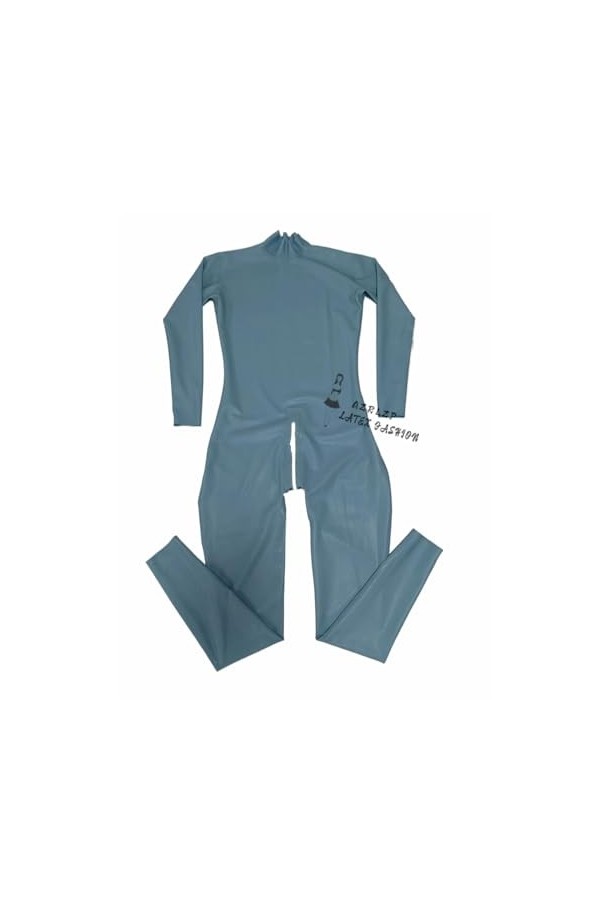 Combinaison moulante en Latex pour hommes et femmes, Design complet, Sexy, décolleté, entrée en caoutchouc, Catsuit, vêtement