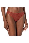 Aubade Softessence, Culotte Tanga, Broderie et maille, Lingerie Sexy pour Femme, String femme, Discret et sensuel, Couleur : 