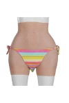 DNJKH Culotte en Silicone Culotte Rehausseur de Fesses Rembourré Fesses Lifter Coussin de Crossdressing transgenre enfichable