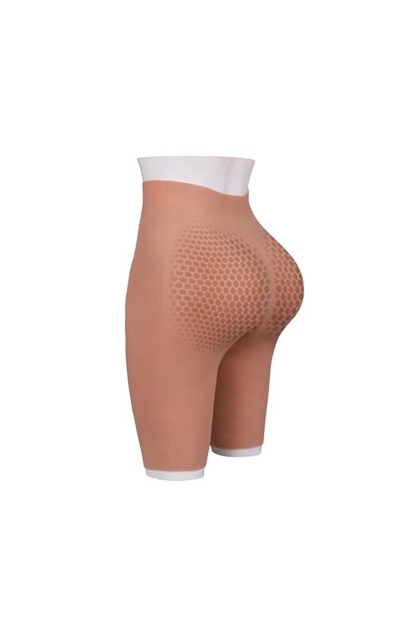 U-CHARMMORE Pantalon en Silicone pour Cachant Gaff Panty Shaper Pant Slips sous vêtements Color 2 