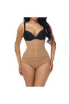 WSSBK Taille haute hanche levage Corset taille boucle contrôle abdominal pantalon puissant corps façonnage corps façonnage cu
