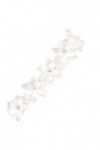 JJZXD Garter élastique Lace Bridal Garter Sexy White Blow Flower Pignes avec boucles de jambe Color : White, Size : 5pcs 